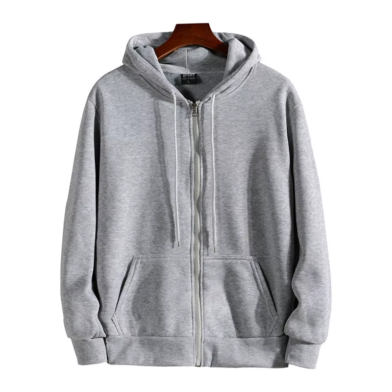 Sweats à capuche zippés pour hommes, sweat à capuche à manches longues, tenue décontractée pour homm