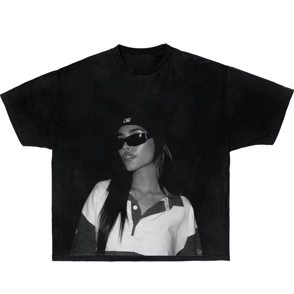 Hip Pop Tops Madison Beer Box T-shirt rétro pour hommes, nouveau style d'été adapté aux hommes et au