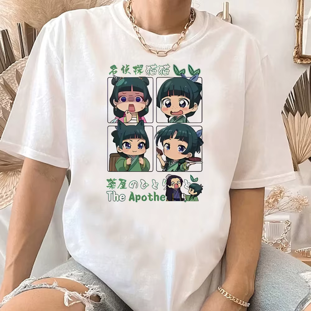 The Apothecary Diaries t-shirt femme streetwear numérique classique t-shirt vêtements coréens graphi