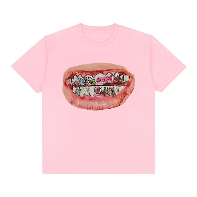T-Shirt Manches Courtes pour Homme et Fille, Vêtement Tendance, Hip Hop, Harajuku, Loisirs, Rétro, H