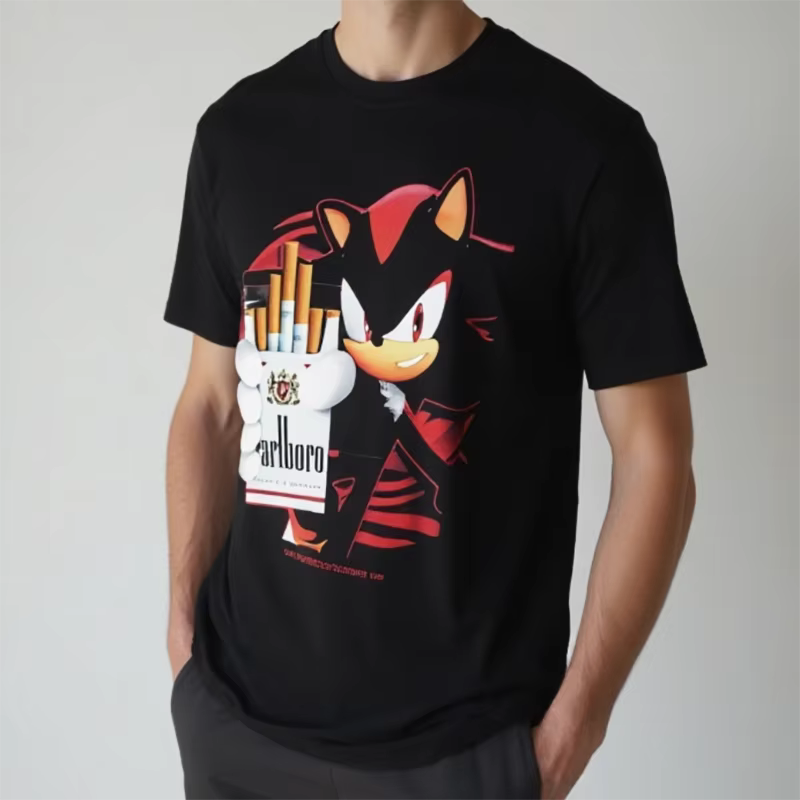 Ultimate Power Sonic Adventure t-shirt unisexe Vintage graphique t-shirts gothique Grunge Y2k Emo sc