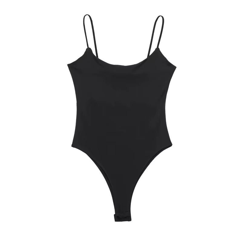 MUJER 2025 body moulant Sexy pour femmes blanc noir dos nu body femmes une pièce combinaisons pour f