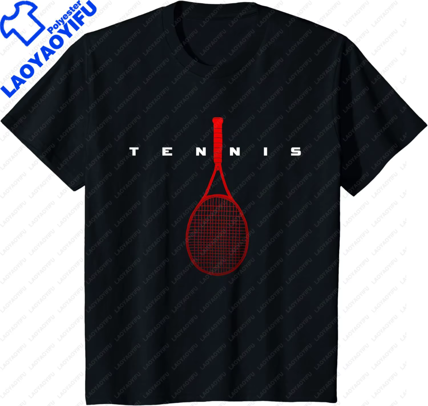 T-shirt de raquette de tennis cool pour hommes, vêtements de sport décontractés, t-shirts graphiques