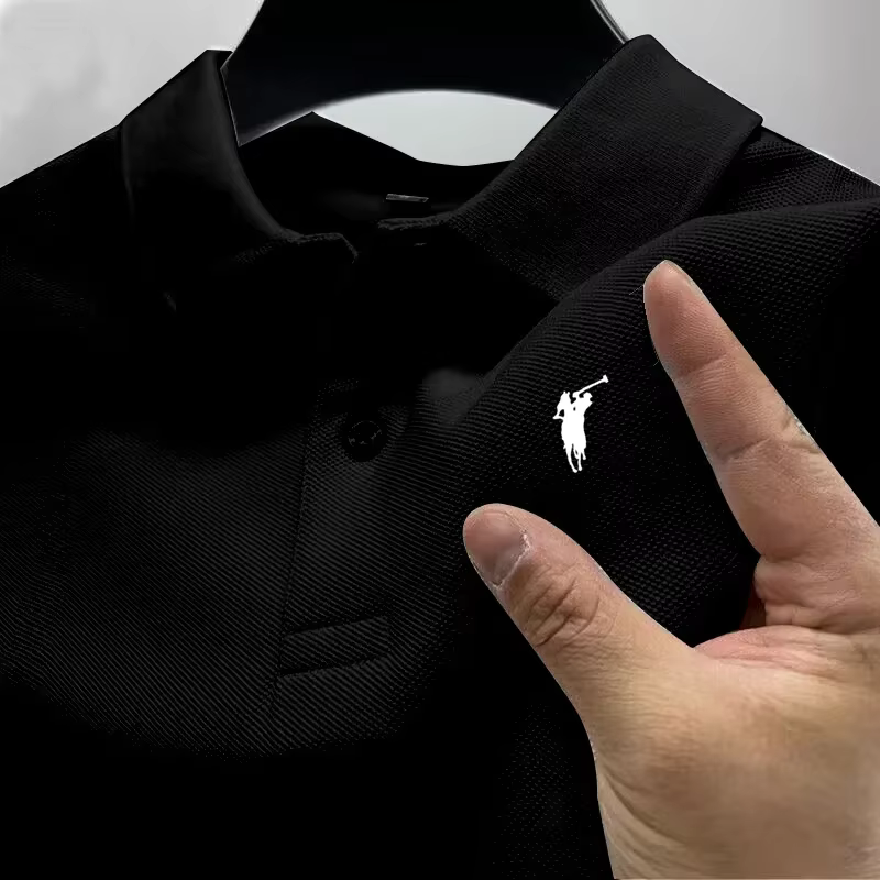 Polo à manches courtes pour homme – Collection été 2026 – Haut imprimé haut de gamme style designer
