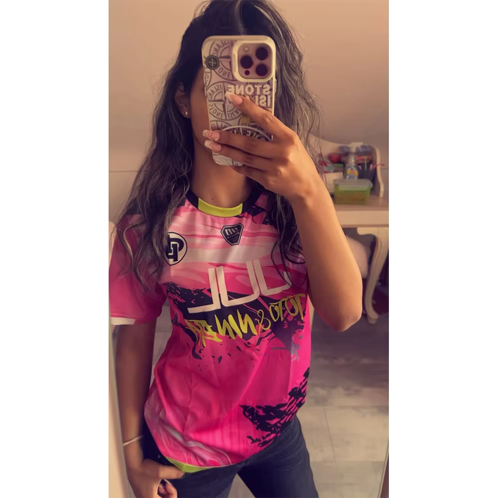 Nouveau Maillot JUL T-shirt été jeunesse respirant et séchage rapide formation Football chemises uni