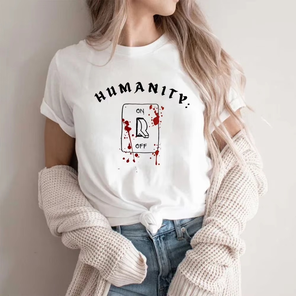 T-shirt humoristique pour femmes, avec interrupteur des journaux de Vampire, Salvatore Brothers, cad