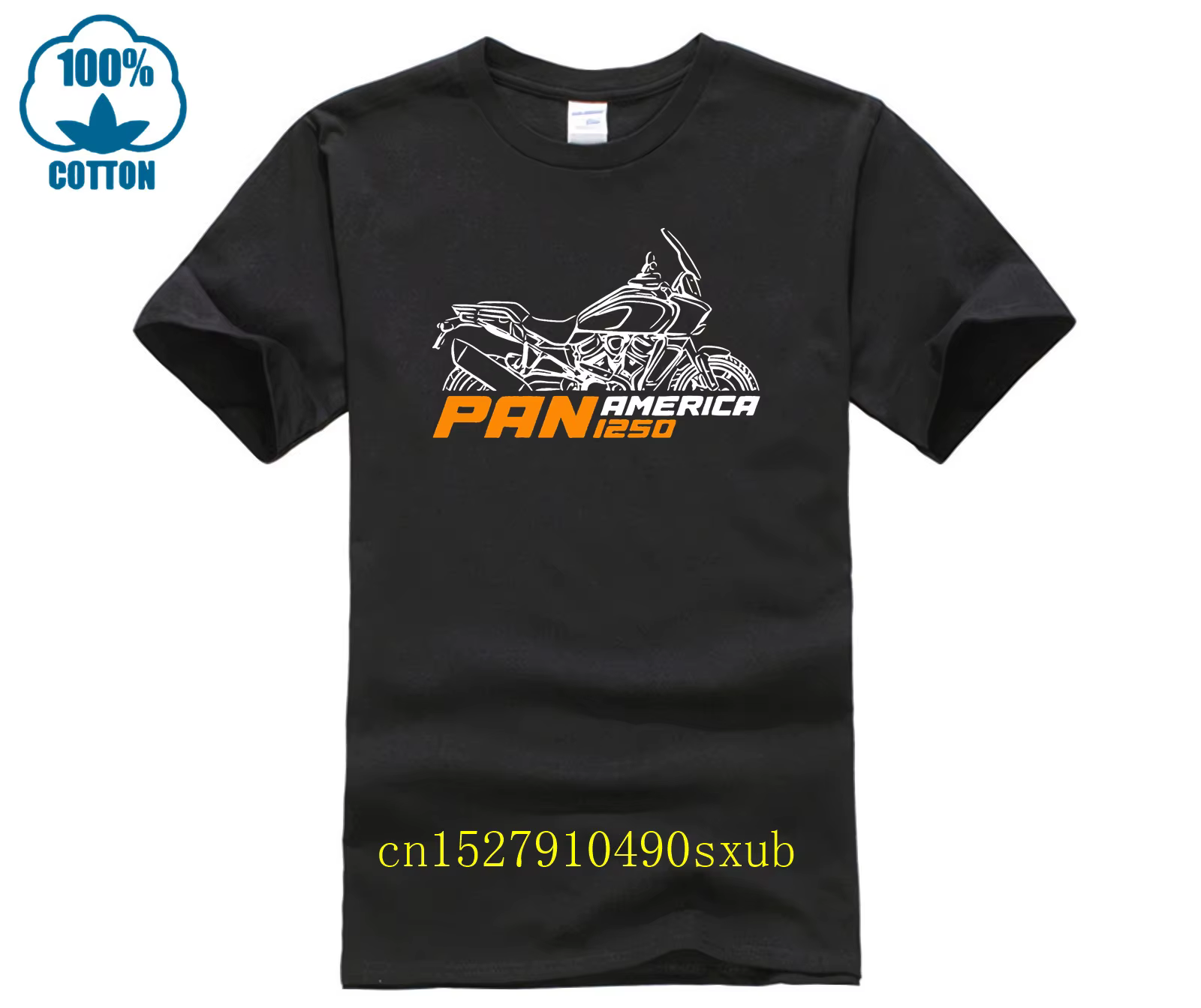 Nouveaux hommes T-shirt décontracté Harleys Pan amérique T-shirt Davidson graphique été manches cour