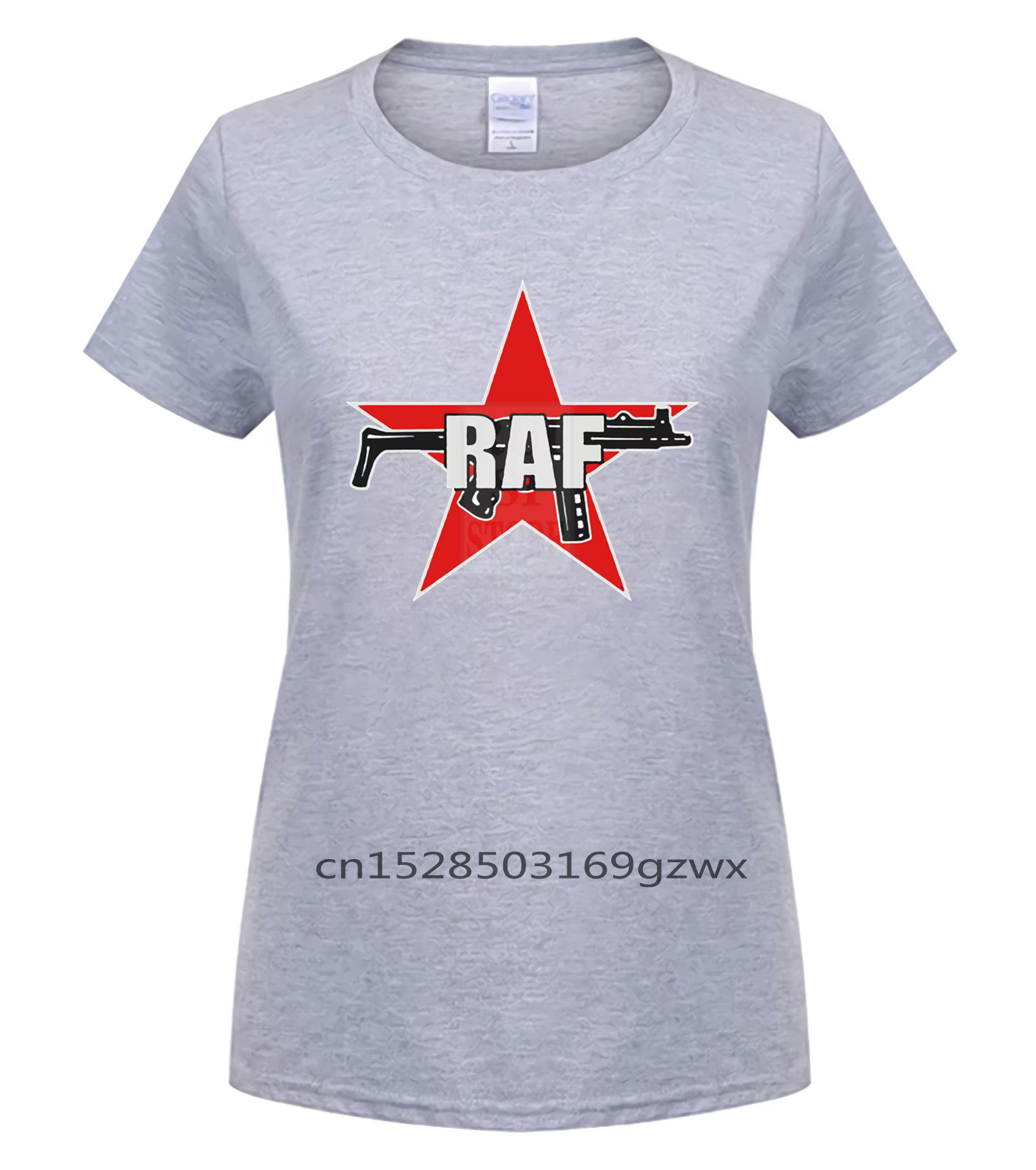 T-shirt blanc à manches courtes pour hommes, T-shirt à col rond, Impression de tendance de l'armée r