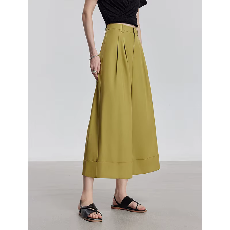 TOYOUTH femmes pantalons décontractés 2025 été nouveau Lyocell pantalons longs