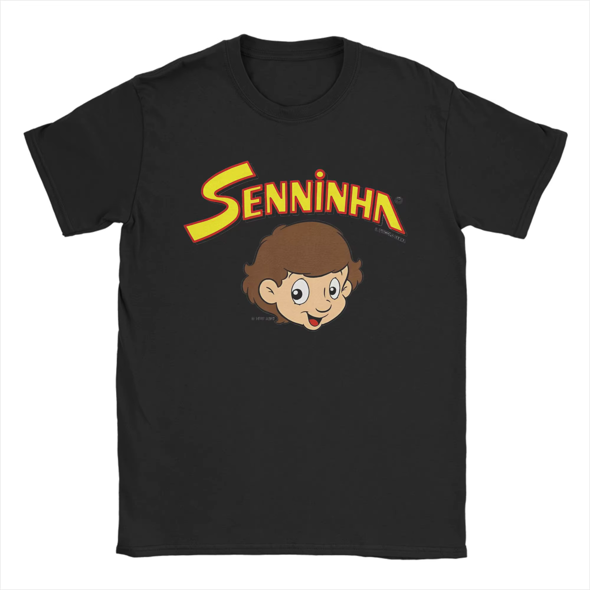 Senninha 1997 Ayrton Senna t-shirt à manches courtes col rond hauts enfant adulte hommes t-shirt Par