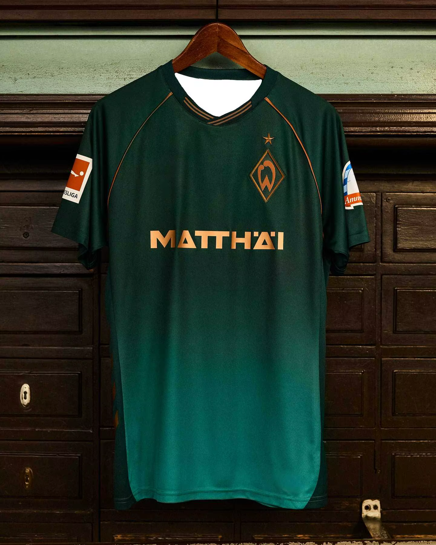 Nouveau Maillot Tendance Werder Brême Saison 25-26 Édition Commémorative 60ème Anniversaire pour Hom