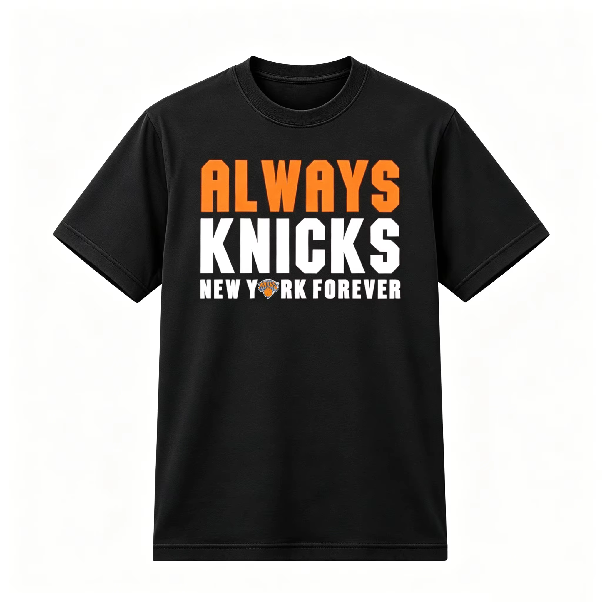 T-shirt unisexe pour hommes et femmes, 100% coton, Streetwear Y2k, New York Always Knicks Finals Fan