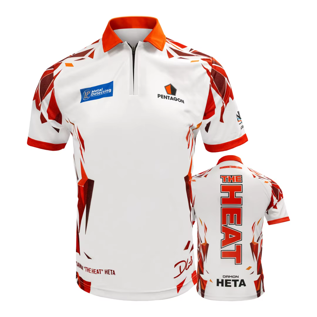 Damon Heta joueur chemise fléchettes passionné cadeau fléchettes jersey automne sport sec rapidement