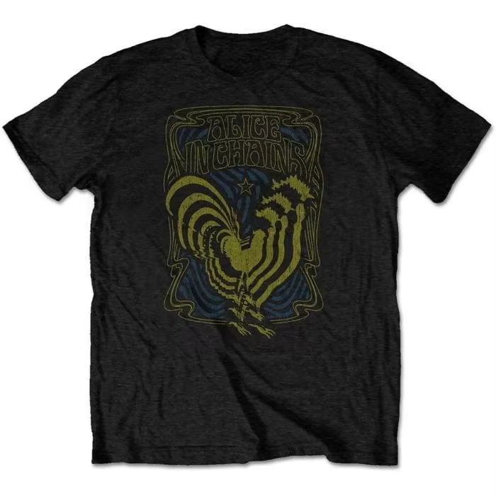 T-shirt graphique Alice in Chains Anatomical Heart, 100% coton, imprimé Grunge Rock, unisexe, style 