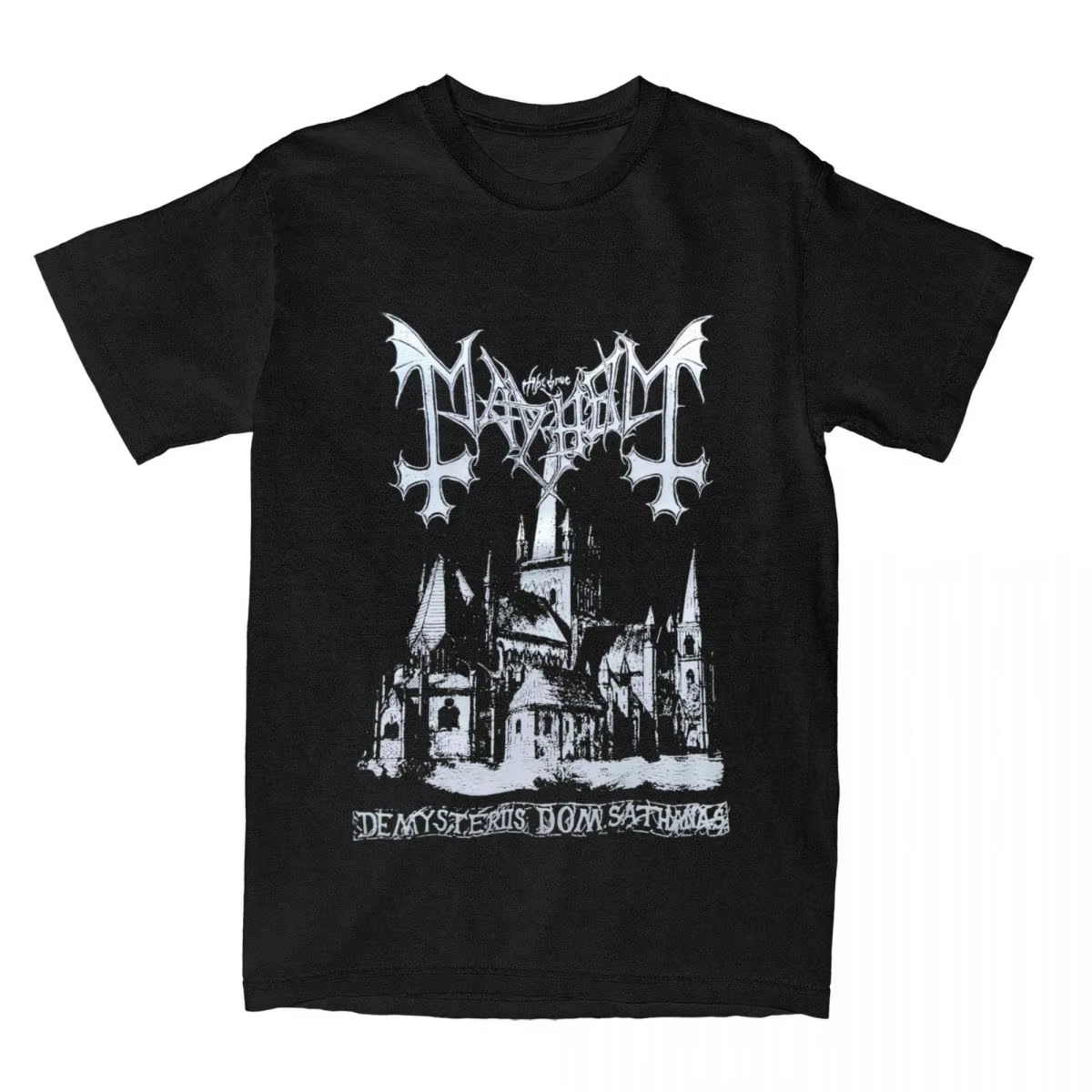 T-shirt Mayhem Deathcrush Frequency Varg pour hommes et femmes, T-shirt à col rond drôle, mode vinta