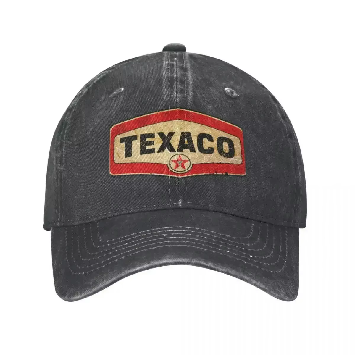 Pétrole Et Gaz Texaco T-shirt Classique Cowboy Hat Cap Western Hat Femme Homme Décontracté et polyva