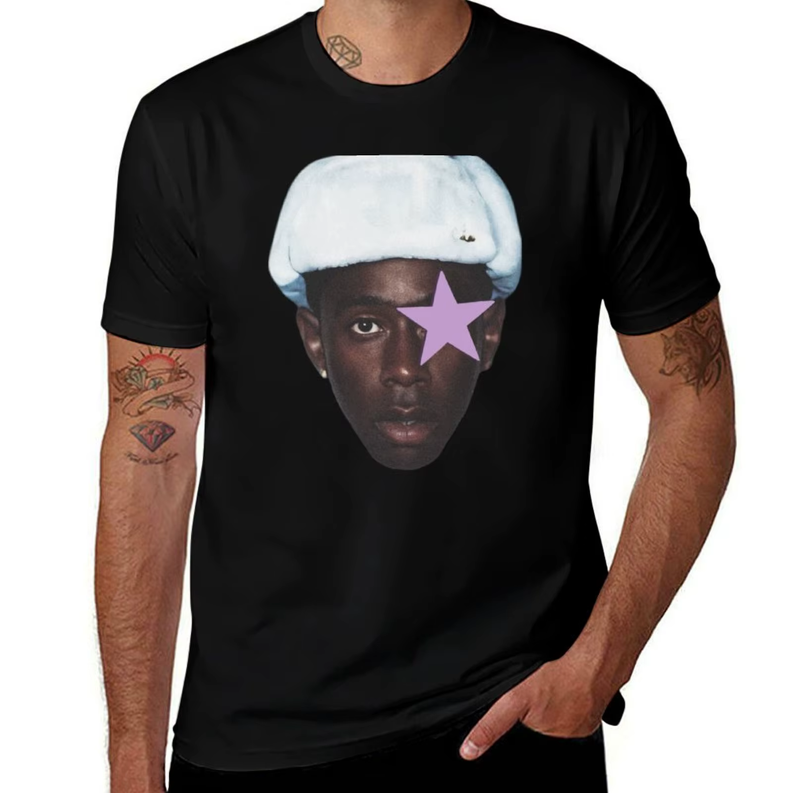 T-shirt Tyler Star à manches courtes pour la course à pied