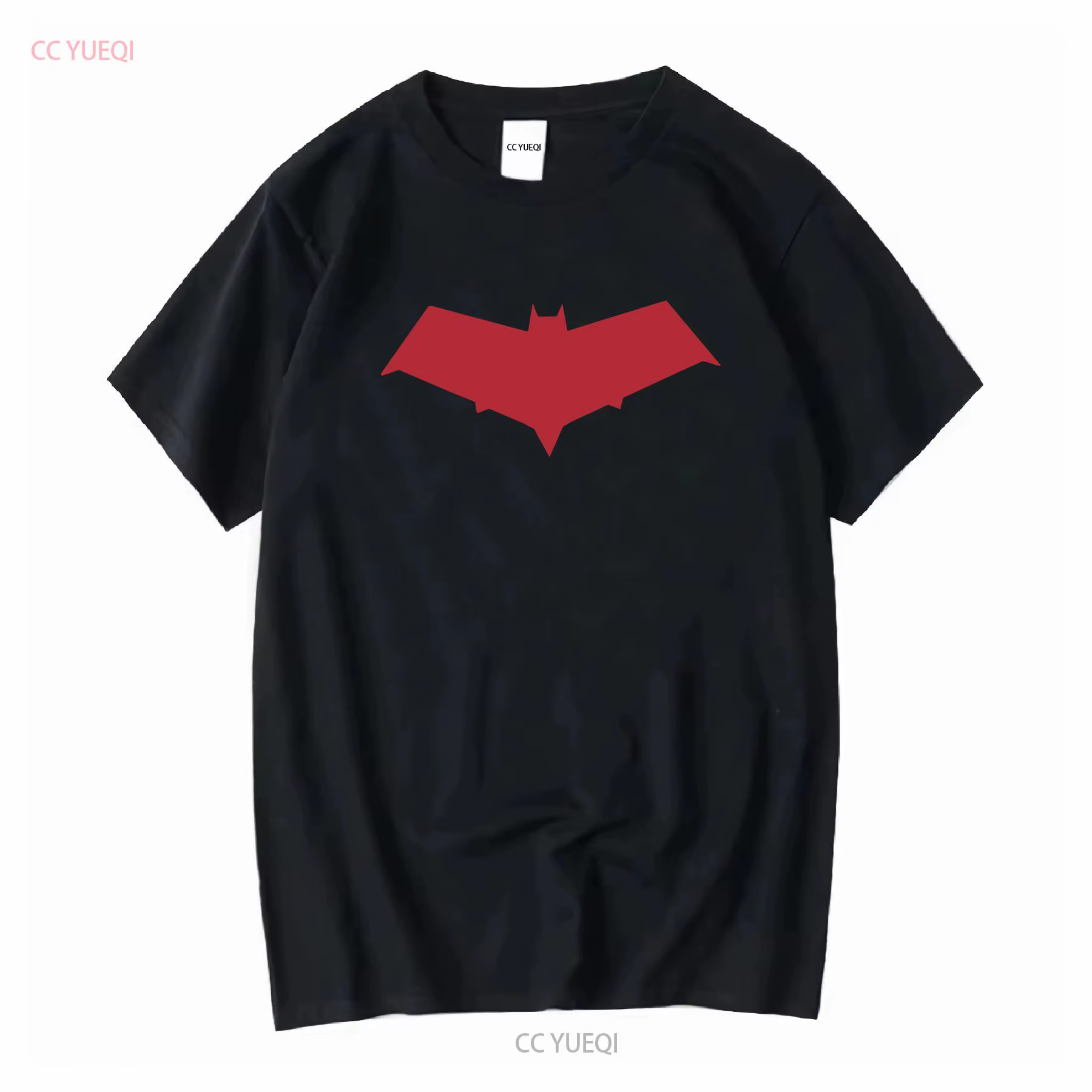 Symbole du capot rouge Jason Todd t-shirt noir manches longues ou courtes vintage lavé unisexe homme