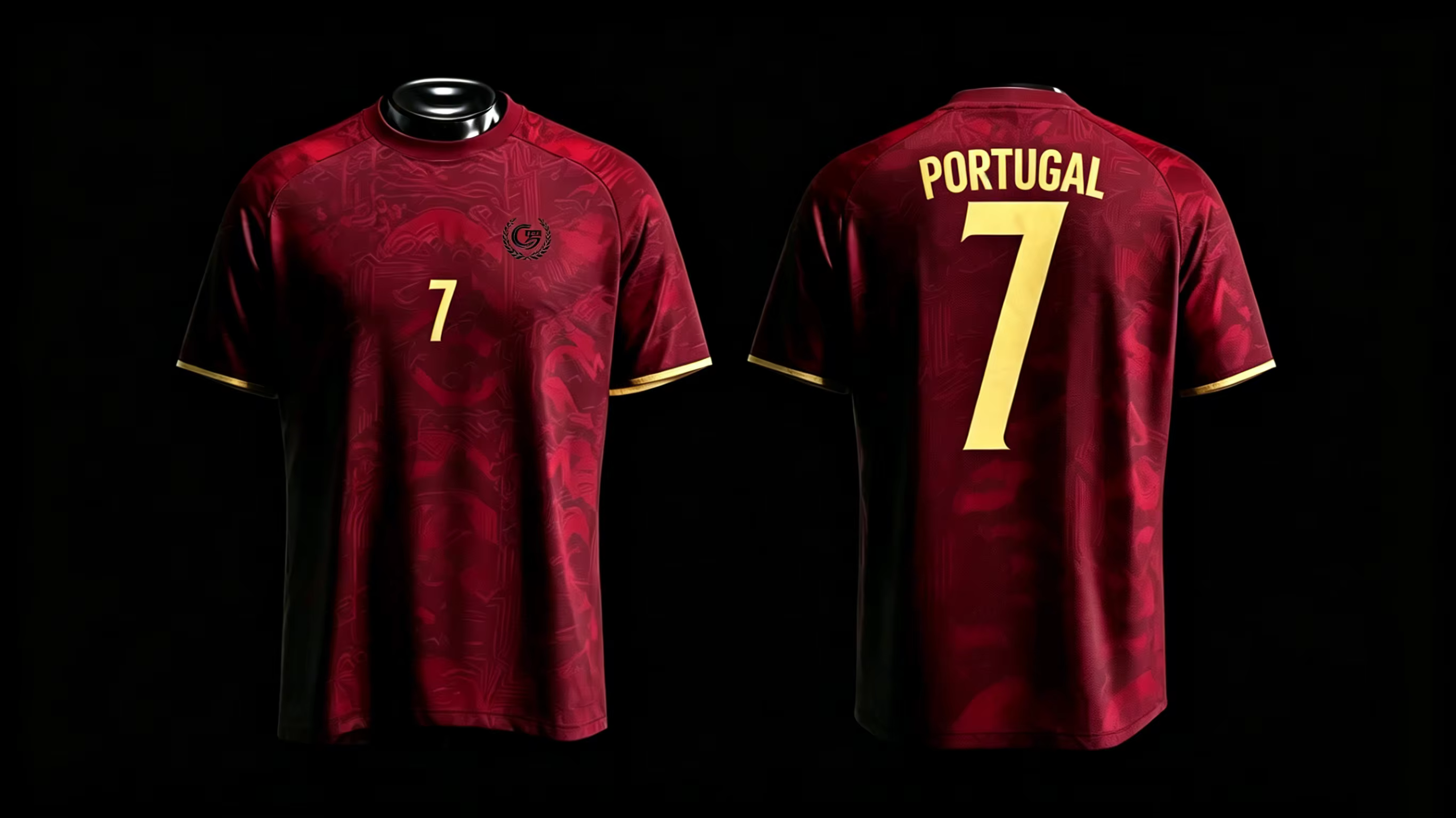 Maillot de football Portugal 2026 pour supporters, haut de sport léger et respirant, t-shirt d'entra