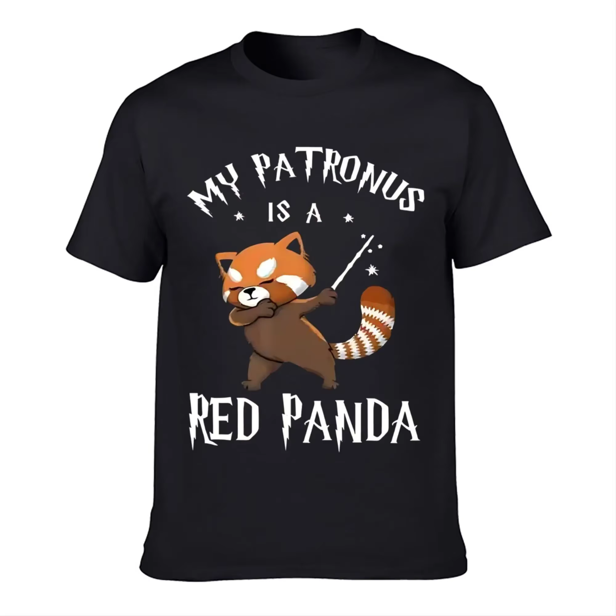 T-shirt à manches courtes pour femmes, My Patronus Is A KrasnoLover, rouge, coupe régulière