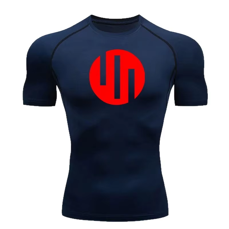 T-shirt Rashguard Invincible 4, T-shirt de compression, Vêtements de sport, Survêtement pour homme, 
