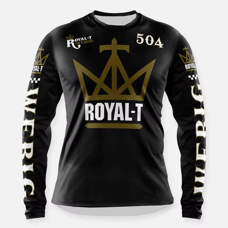 Sweat-shirt de cyclisme d'été rétro pour moto tout-terrain, combinaison d'équitation noire pour homm