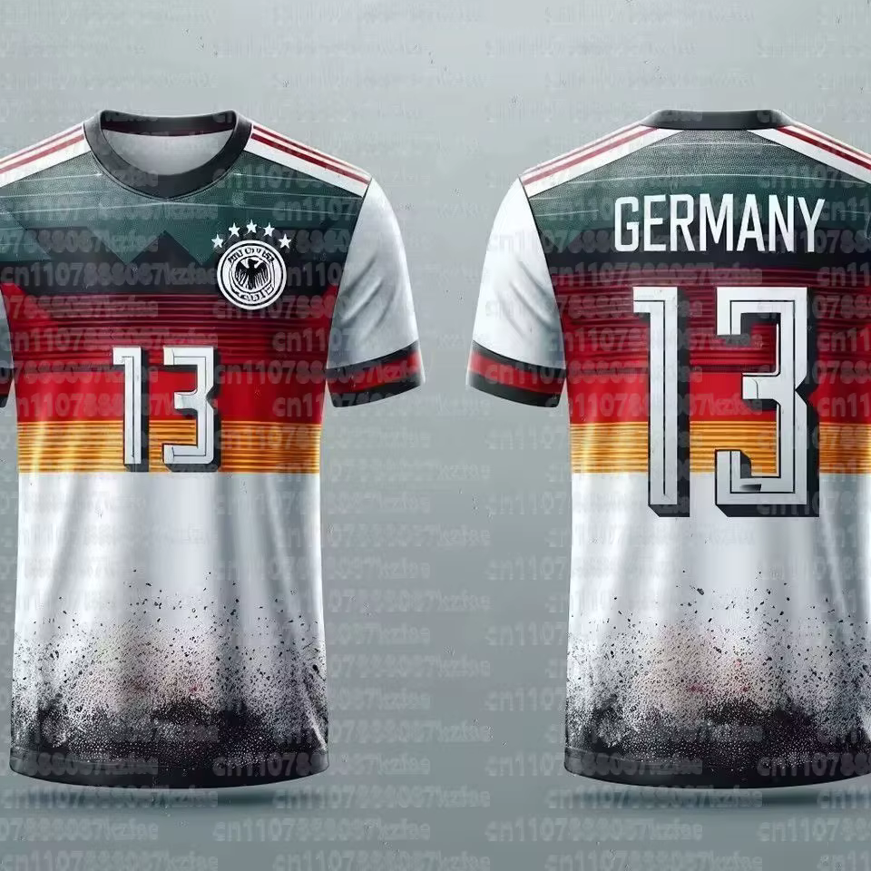 Nouveau Maillot de Football Ronaldo Été 2026 – T-shirt Sport Décontracté à Col Rond Tendance pour En