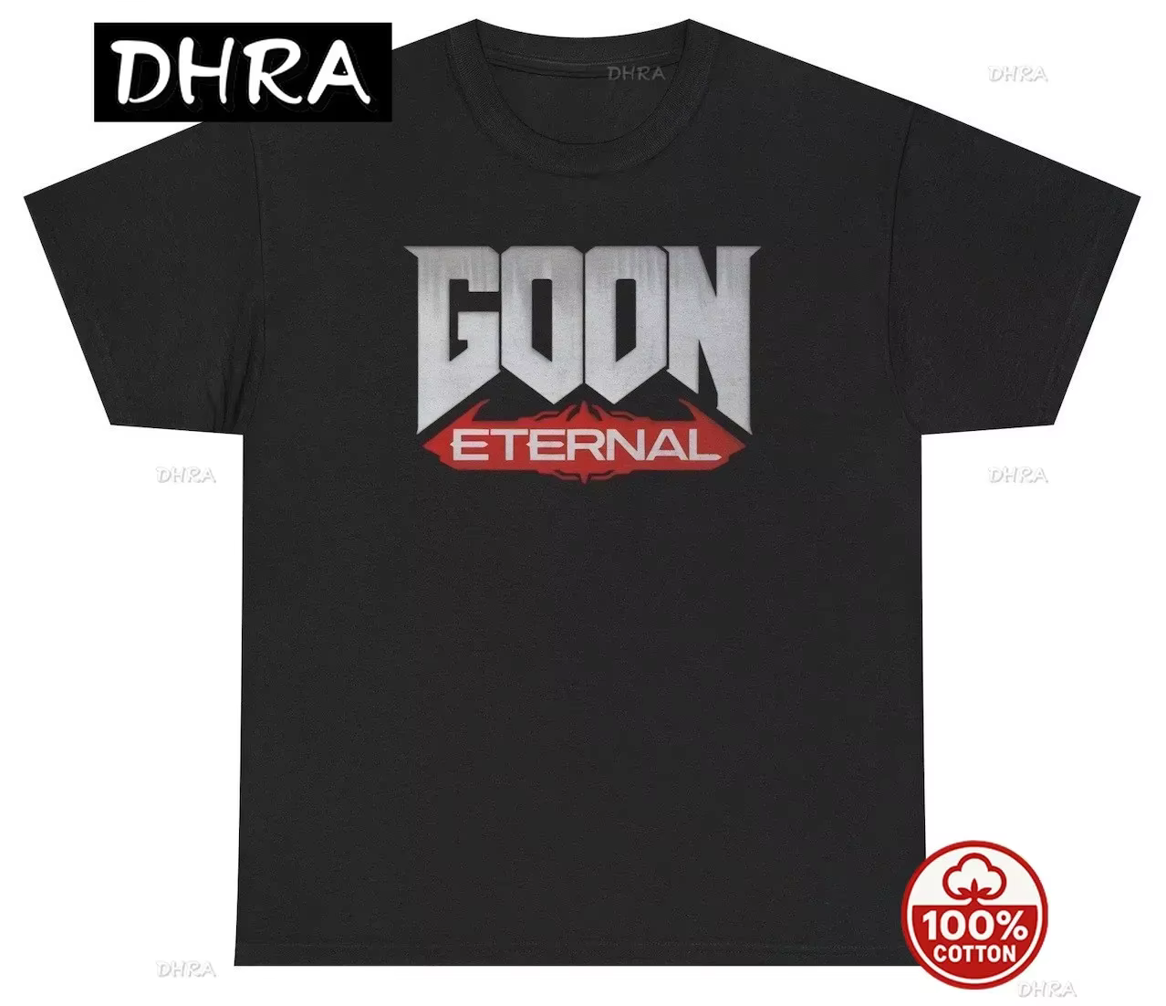 T-shirt Goon Eternal Doom Eternal Parodie, T-shirt drôle pour homme, Meme Gaming, T-shirt esthétique