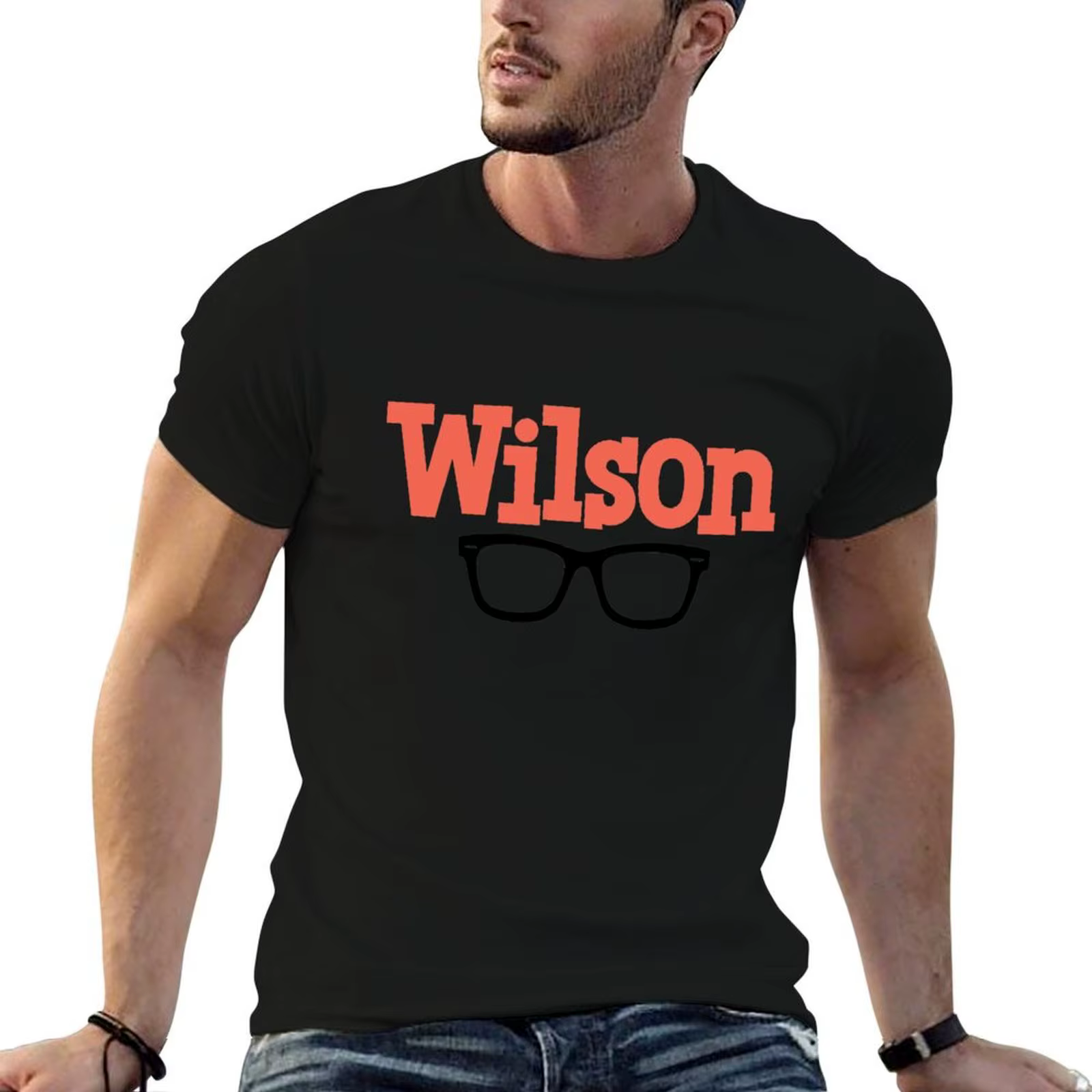 T-shirt Wilson Clowes pour homme, t-shirts de haute qualité, marque de luxe, t-shirt essentiel avec 