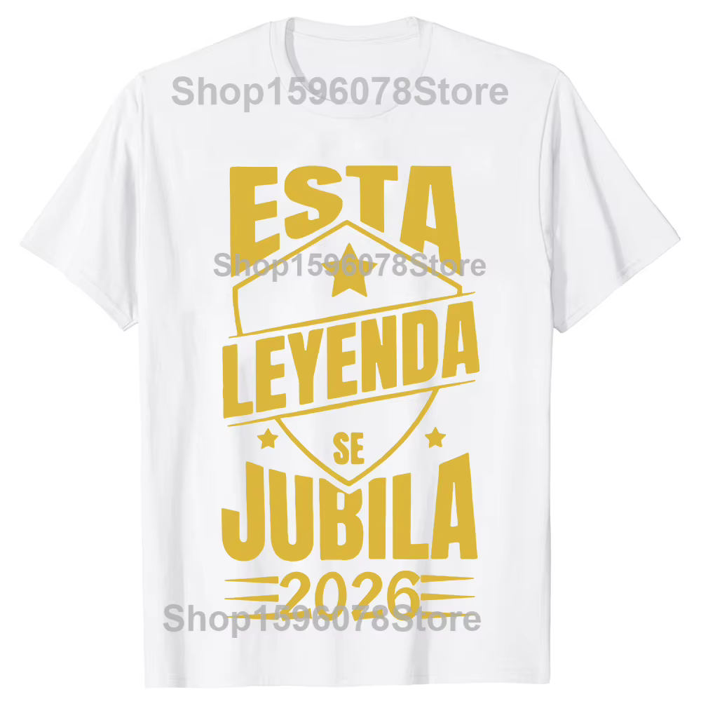 T-shirt Rétro « The Man Be Retired 2026 » – Cadeau pour Papa à la retraite – Vêtements pour Hommes 1
