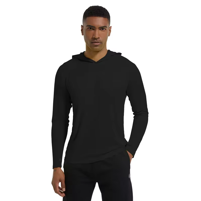 T-Shirt de Protection Solaire à Manches sulfpour Homme, Vêtement Décontracté, à vaccage Rapide, avec