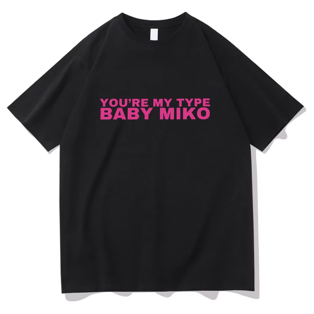 T-shirt unisexe en coton graphique pour hommes et femmes, Young ata ko Xoxo Tour, ABLE e My Type Bab