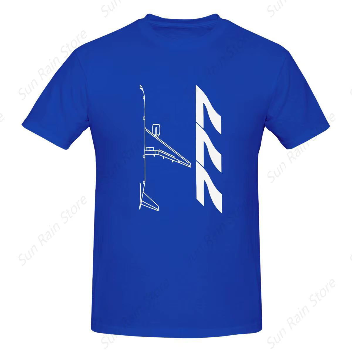 777 meilleurs produits de nouveau t-shirt d'aviation pour hommes coton grande taille t-shirts hommes