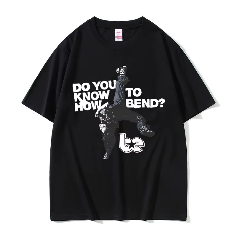 Frappé-moi dur et doux vous savez pour comment plier le même Style imprimé T-shirts hommes femmes mo