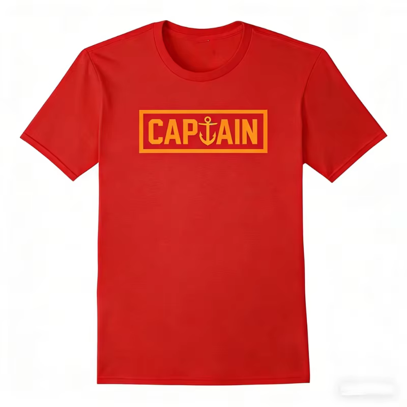 T-shirt en coton Captain Sarah Cameron de Outer Banks, merchandising de la série TV, t-shirt tendanc