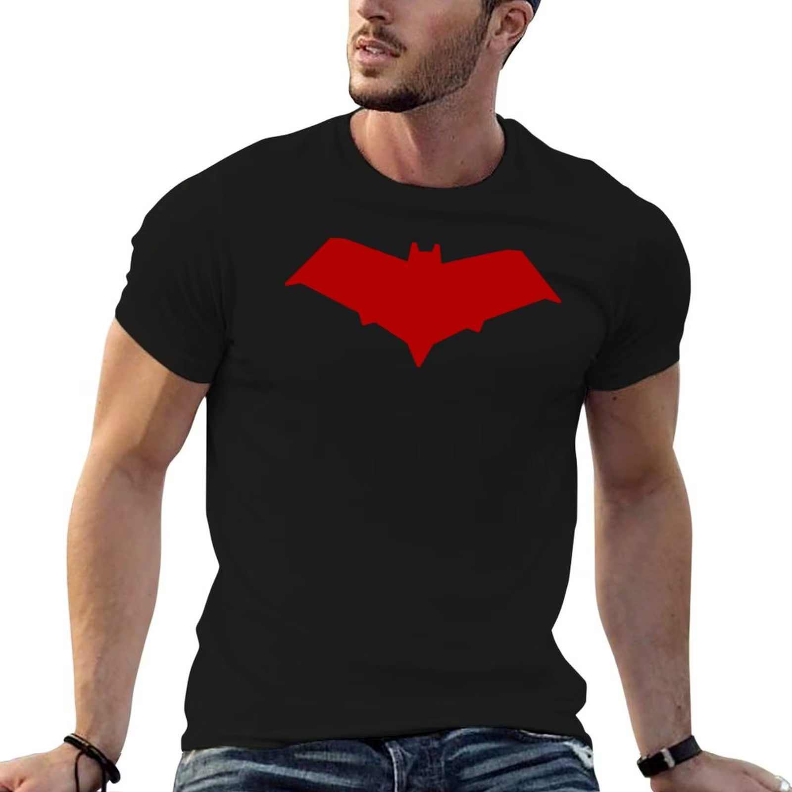 Capuchon rouge logo T-Shirt coton t-shirts homme 100% T-Shirt personnalisé T-Shirt