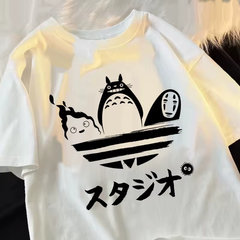 100% coton japonais Anime imprimé Streetwear T-Shirts femmes T-Shirts Egirl coréen Manga graphique T