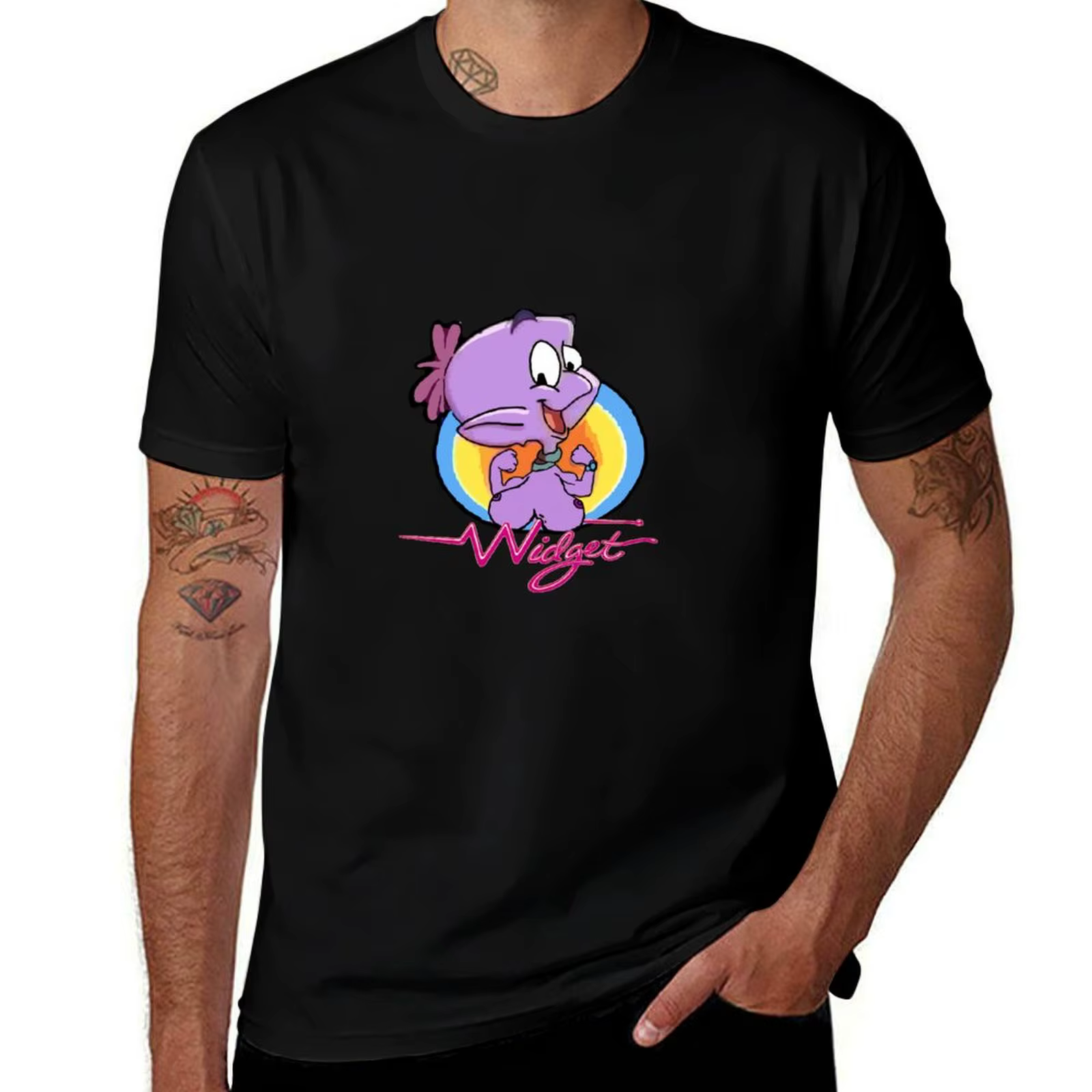 T-Shirt Widget the World Watcher g man pour hommes, t-shirt d'été en coton de haute qualité