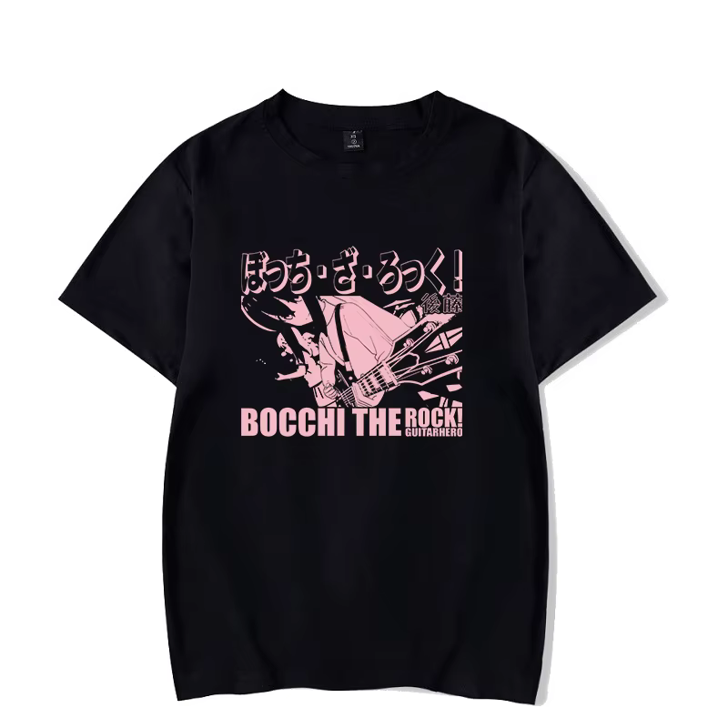 T-shirt spécial classique Bocchi the Rock Gotou Hitori Manga chemise Anime confortable Hip Hop graph