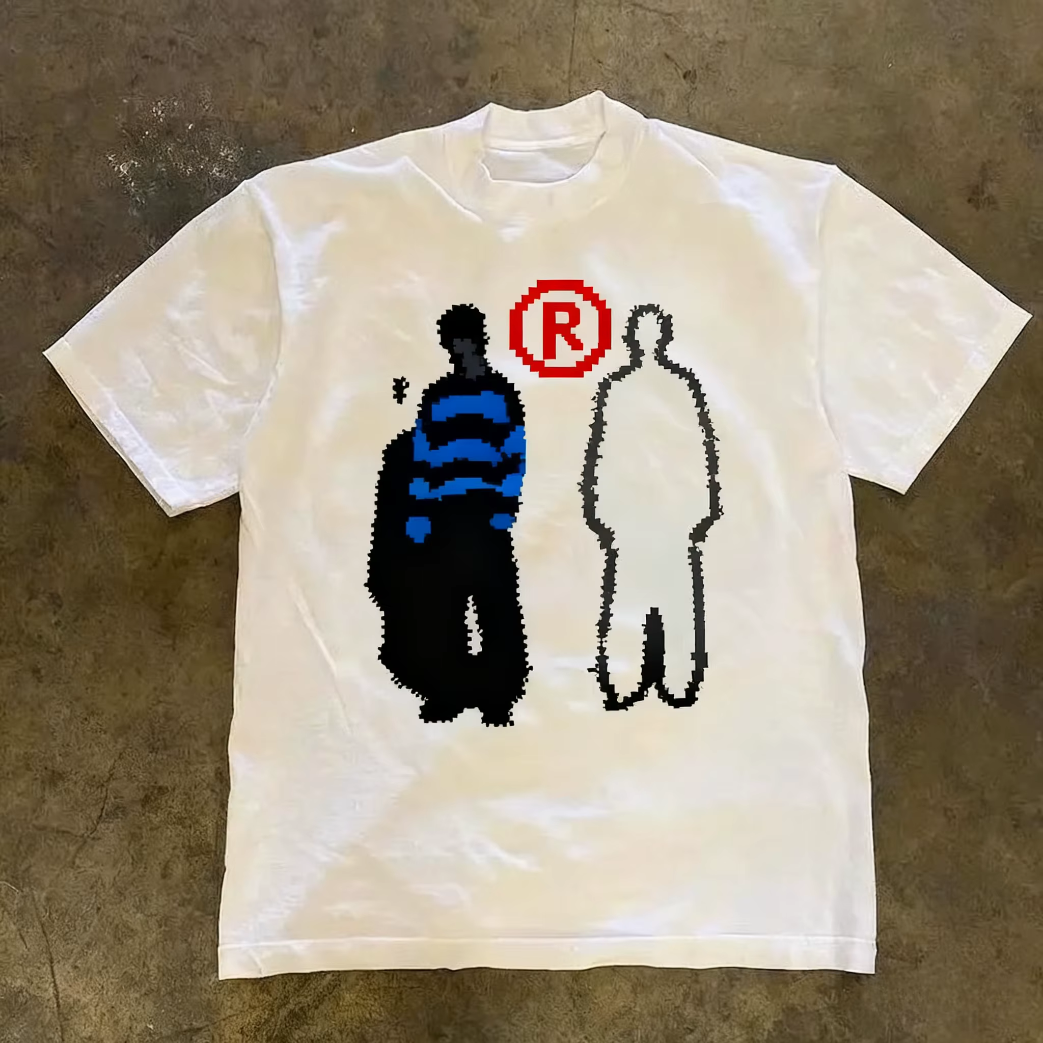 T-shirt à manches courtes confortable et polyvalent pour hommes et femmes, style streetwear tendance