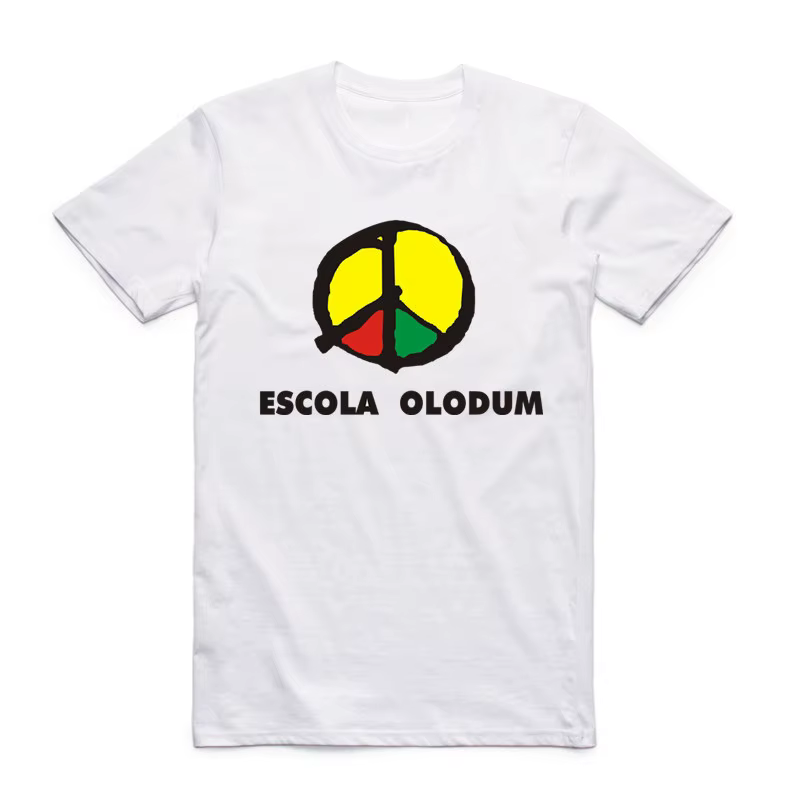 T-shirt rétro hommes femmes imprimer graphique t-shirts Antiwar Michael Jackson MJ OLODUM t-shirt ét