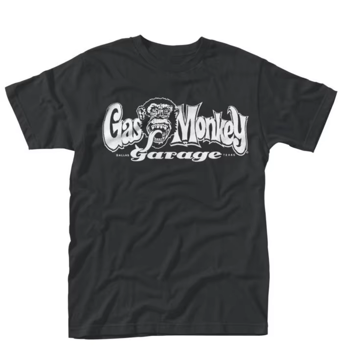 Gas Monkey Garage Dallas Texas T-Shirt en coton avec motif pour hommes et femmes, Streetwear d'été