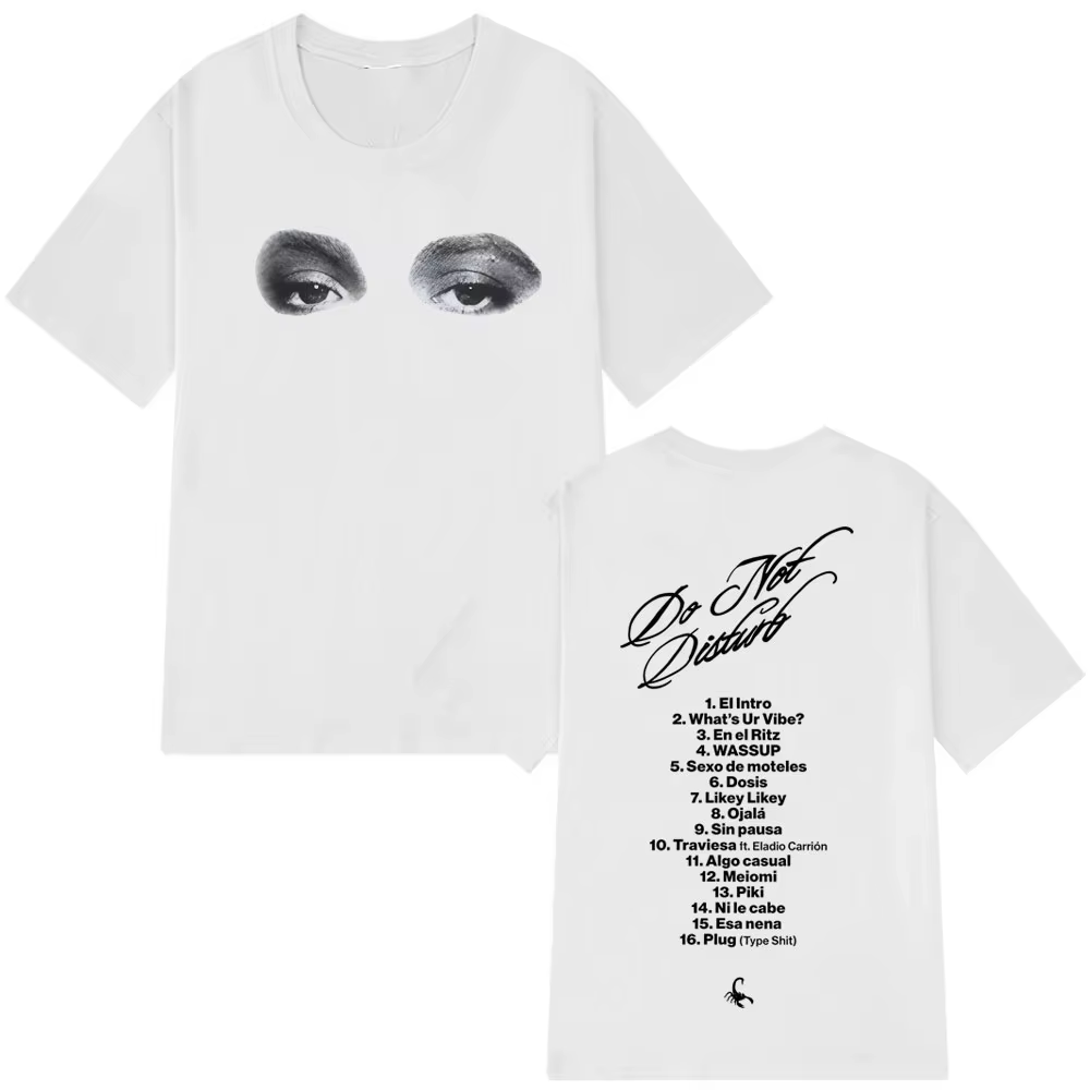 Jeune Miko Dnd Eyes mode graphique T-shirt hommes femmes esthétique à la mode T-shirt à manches cour
