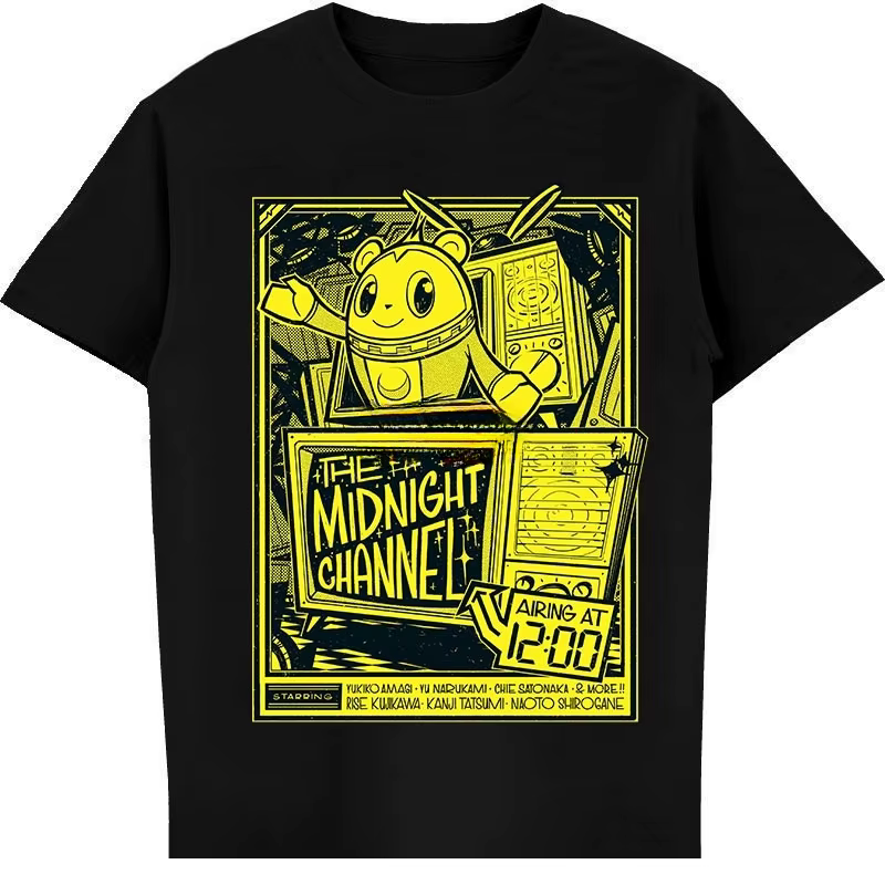 DMN-T-shirt manches courtes pour homme, estival et vintage, en coton, à la mode, avec impression, Pe