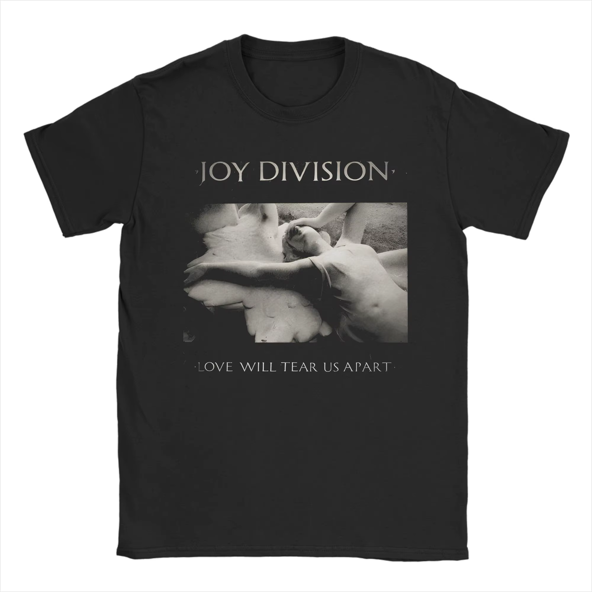 Joy Division rétro Posterart T-Shirts 100% coton amusant T-Shirts col rond Punk Rock Goth t-shirt à