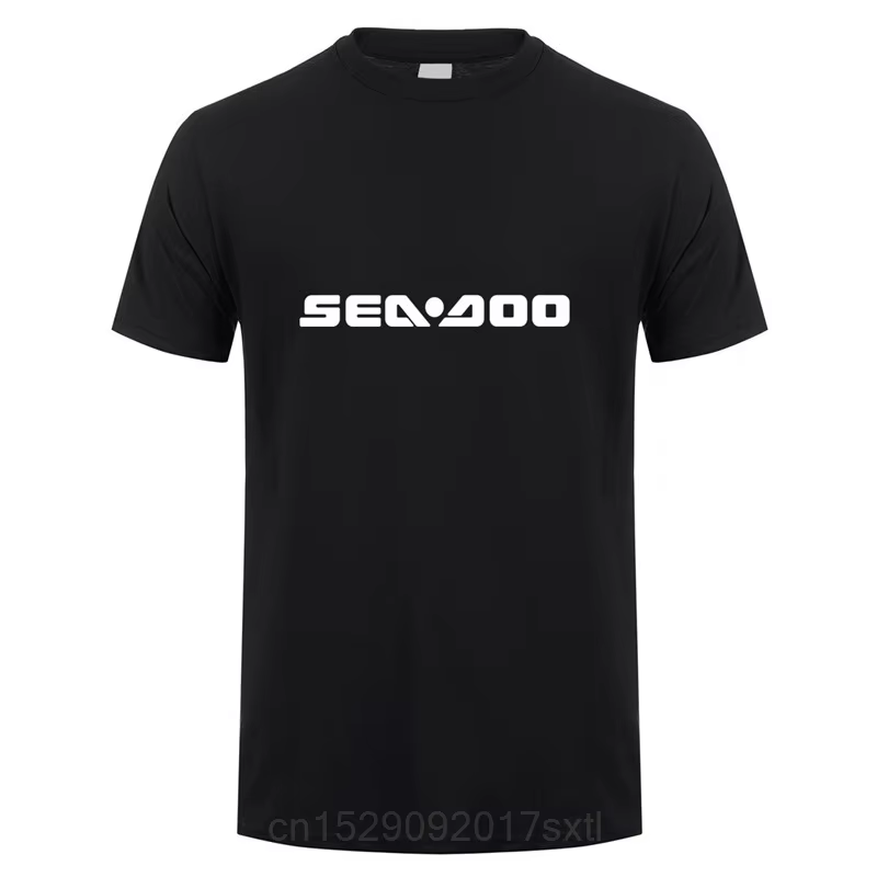 T-Shirt à Manches Courtes Seadoo pour Homme, Vêtement d'Été