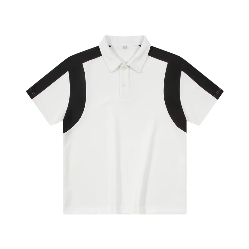 Polo Homme Ample Nouvelle Collection Printemps-Été 2026 à Col Revers et Manches Courtes