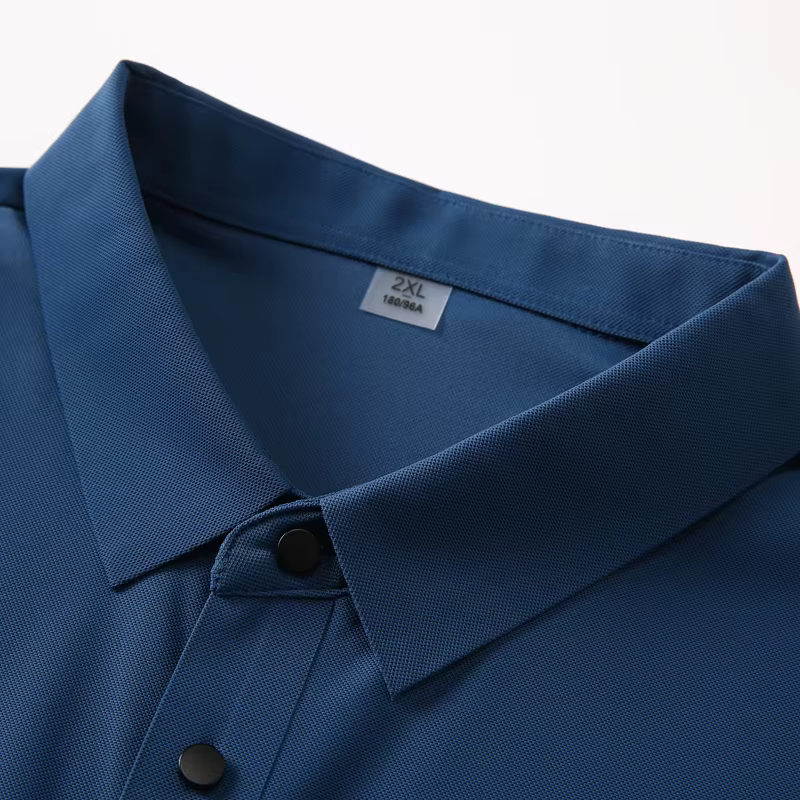 YJKVUR 2026 Nouvelle Collection Été – Polo Homme 3 Boutons Décontracté pour le Travail, T-shirt Séch
