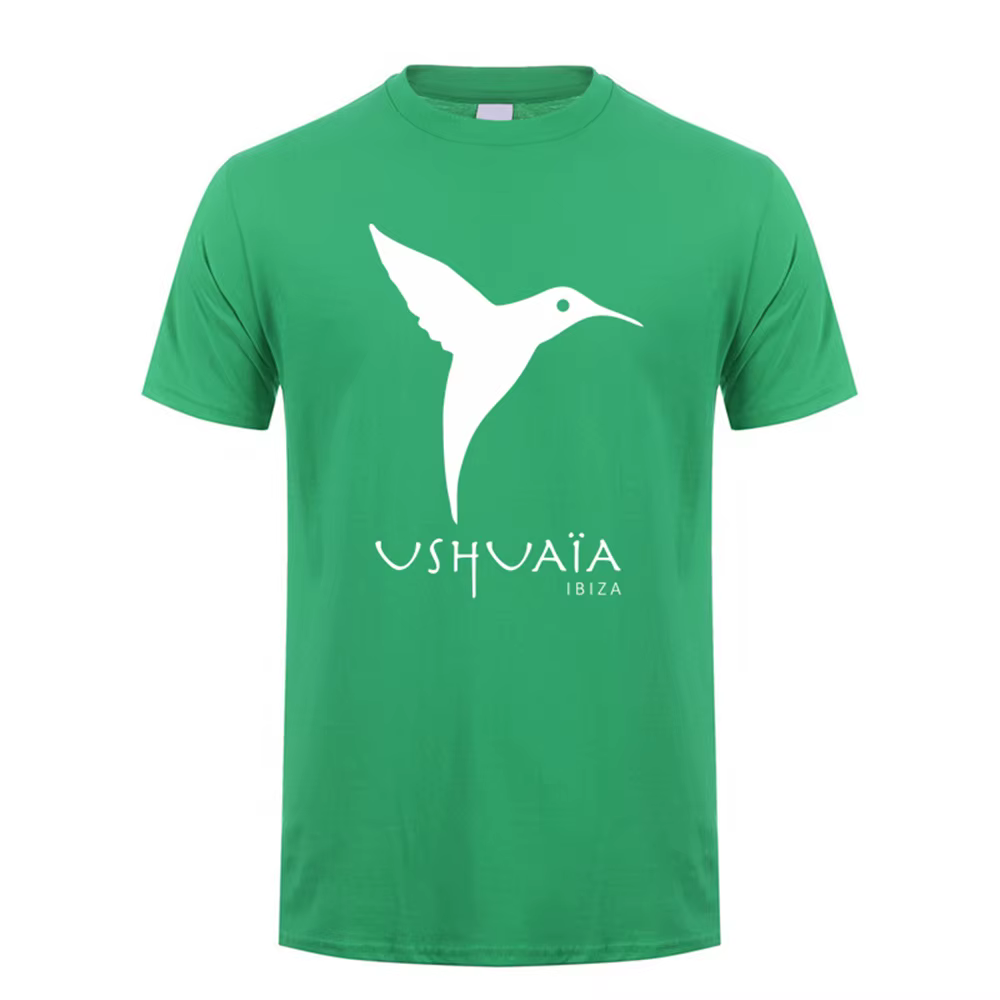Ushuaia Ibiza t-shirt été hommes coton à manches courtes t-shirts cadeau homme t-shirt hauts LH-563