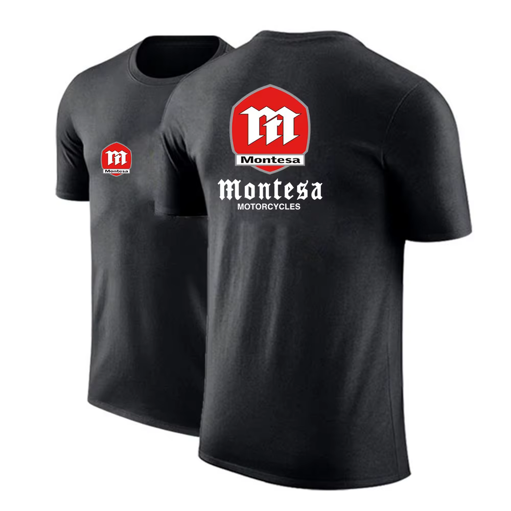2025 nouveaux hommes Montesa moto impression mode classique confortable décontracté coton T-Shirt ét